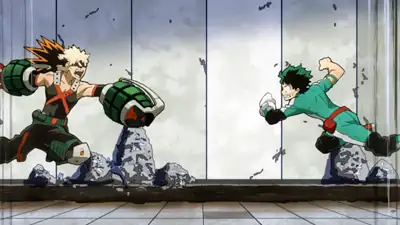Deku vs. Kacchan